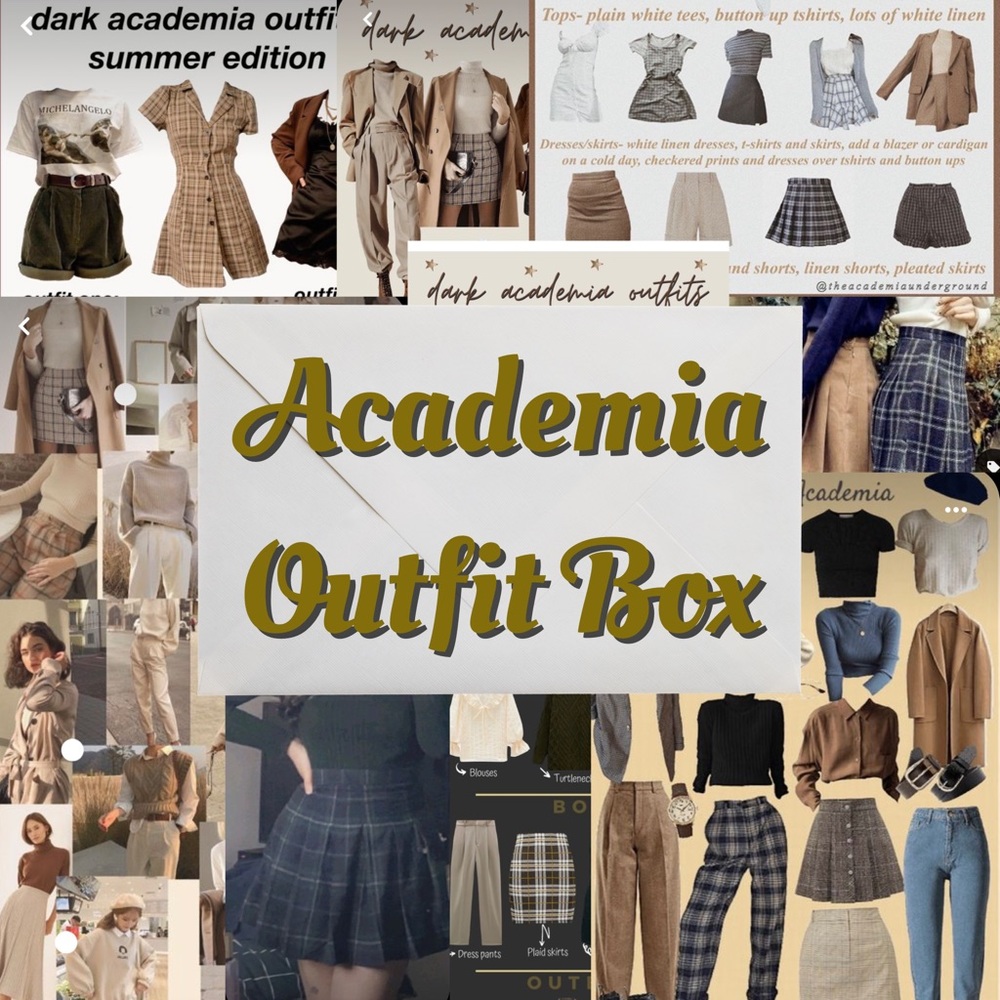 Academia Curated Mystery Outfit Box | Style Bundle